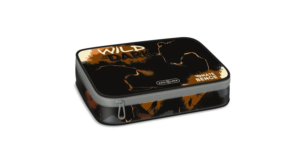 Biztonságos fizetés Ars Una Wild in the dark oroszlánok többszintes tolltartó 15,5×22,5×4,5 cm