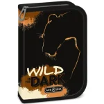 Ars Una Wild in the dark oroszlános kihajtható töltött tolltartó 12,8×19,3×3,6 cm Szuper akció