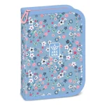 Kedvezmény Ars Una Pearl Blossom kék kihajtható töltött tolltartó 12,8×19,3×3,6 cm