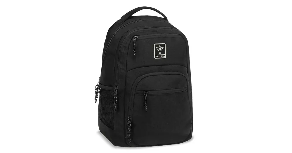 Ars Una Cordura Black AU-5 fekete iskolatáska, hátizsák 33×49×23 cm Akciós ár