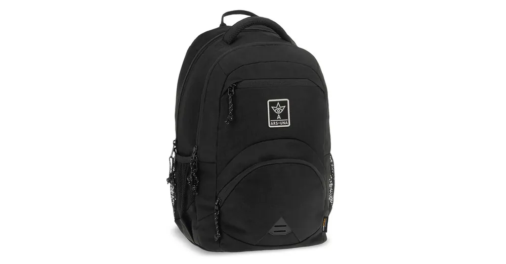 Azonnali szállítás Ars Una Cordura Black ergonomikus iskolatáska, hátizsák 27L