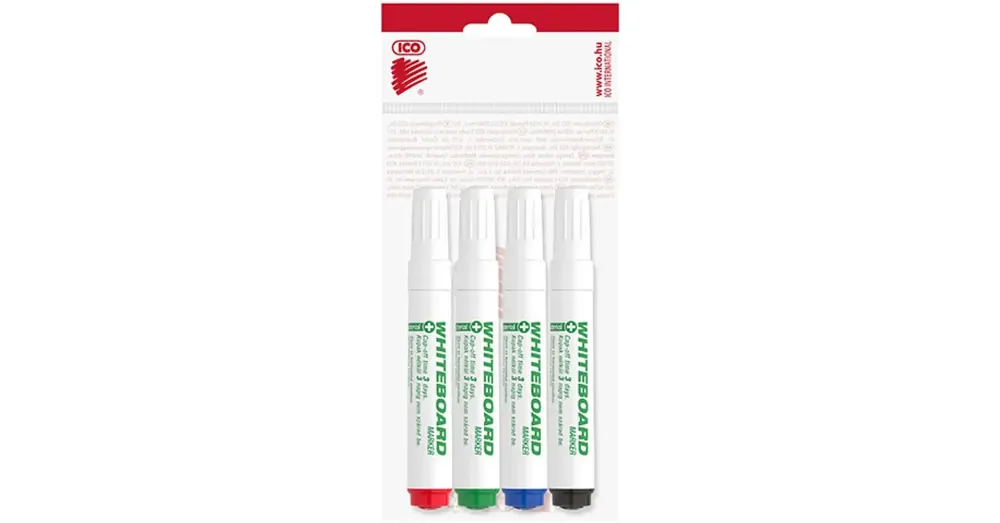 ICO Antibakteriális Whiteboard 11XXL filc készlet 4 db Olcsóbb