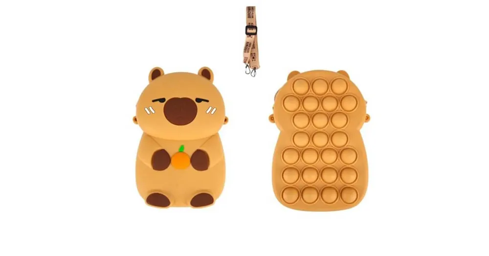 Luna Kazura Capybara 3D figura pénztárca vállpánttal Olcsó