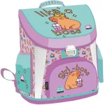Nézd meg most ICO Lizzysuli prémium Lollipop Capybara mintás ergonomikus iskolatáska, hátizsák 40×33×26 cm