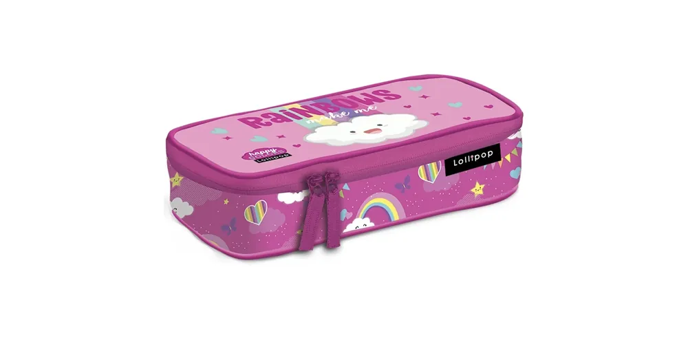 ICO Lizzysuli Lollipop Rainbow ovális tolltartó 20×7x7 cm Legjobb ár