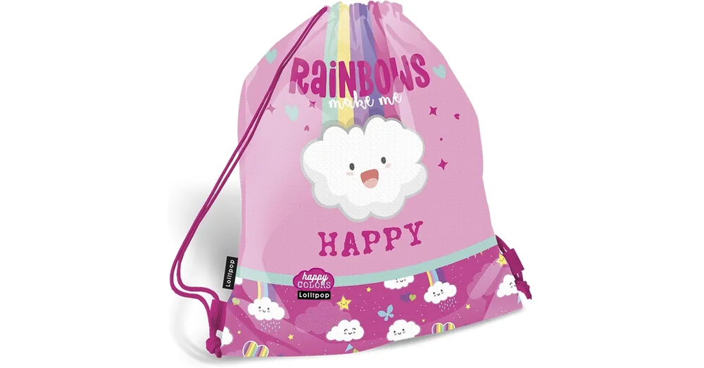 Gyors szállítás ICO Lizzysuli Lollipop Rainbow tornazsák, sportzsák