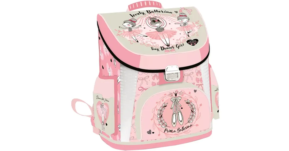 Outlet ICO Lizzysuli Tiny Dancer Ballerina ergonomikus iskolatáska, hátizsák 39×35×24 cm