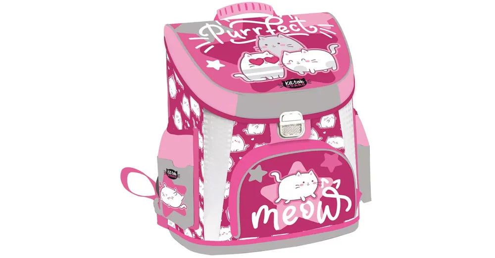 ICO Lizzysuli Kittok stars cicás ergonomikus iskolatáska, hátizsák 39×35×24 cm Újdonság