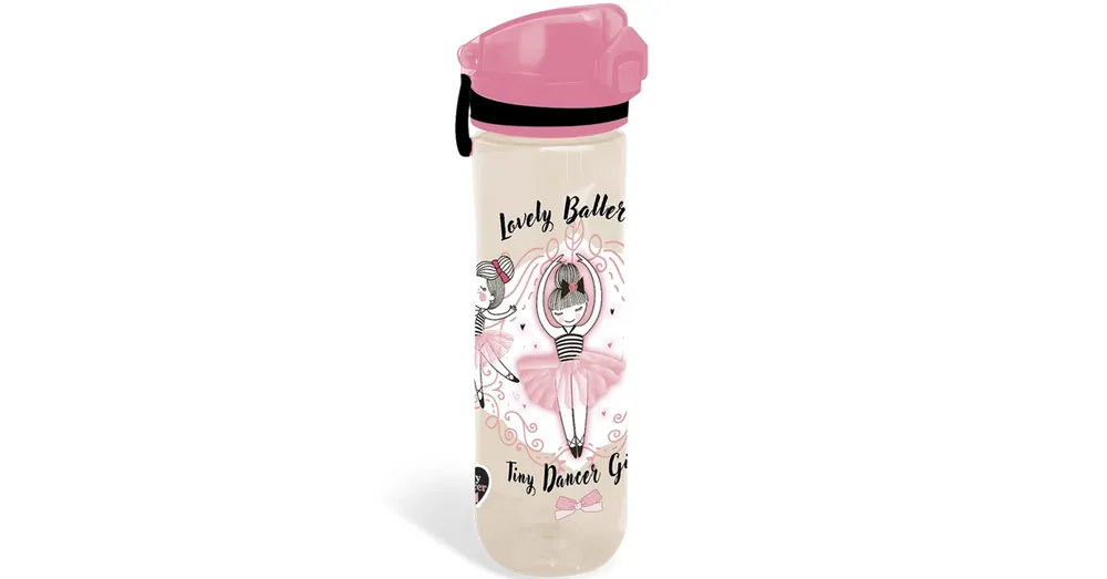 Szuper akció ICO Lizzysuli Tiny Dancer Ballerina műanyag kulacs 600ml