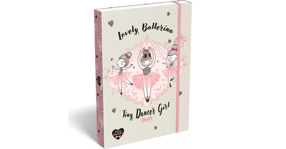 Ajánlat ICO Lizzysuli Tiny Dancer Ballerina gumis füzetbox A/4