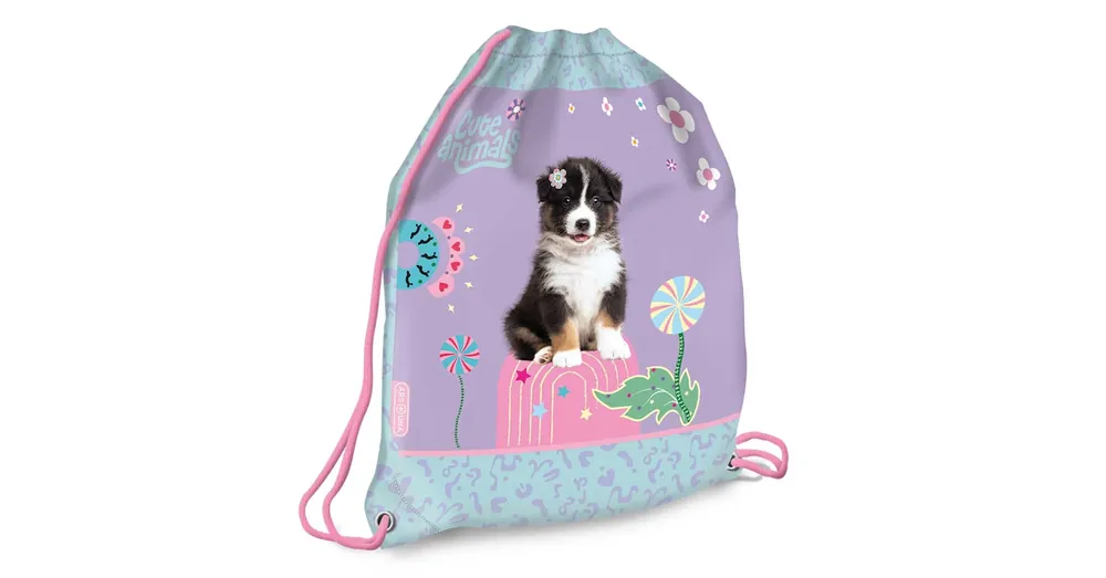 Rendeld meg most Ars Una Cute Animals Aussie tornazsák, sportzsák 32×42 cm