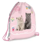 Prémium Ars Una Cute Animals Tea Party cicás tornazsák, sportzsák 32×42 cm