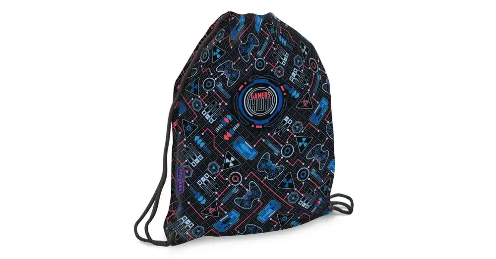 Alacsony ár Ars Una Gamers HUD tornazsák, sportzsák 32×42 cm