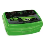 Gyors szállítás Ars Una Zöld Lamborghini uzsonnás doboz 16,5×6x13,5 cm