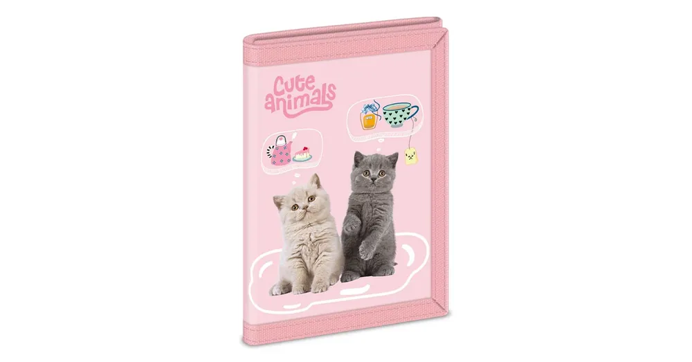 Ars Una Cute Animals Tea party cicás pénztárca 9×12,5×2 cm Kedvezmény