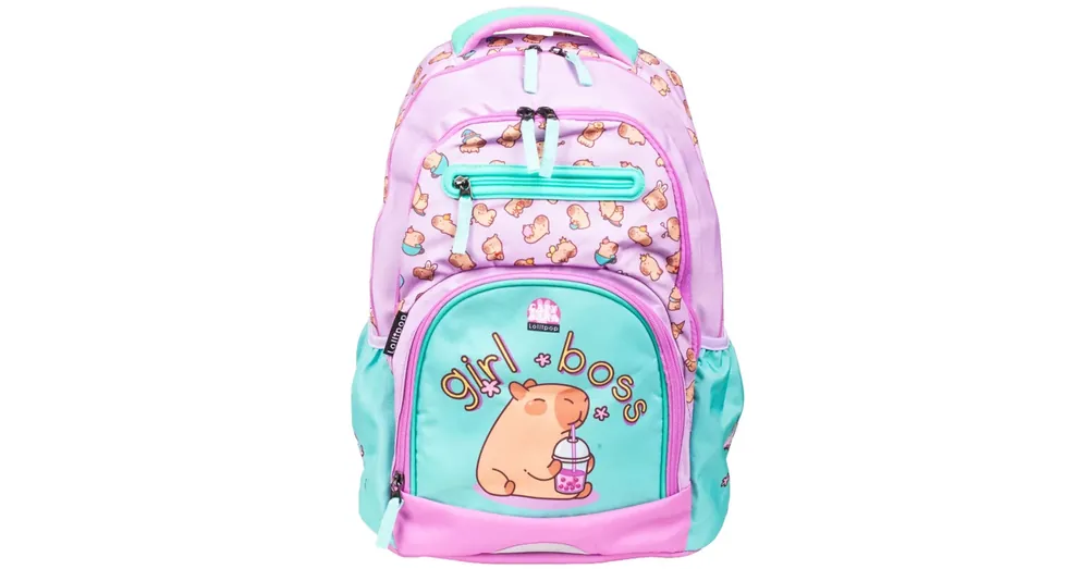 Különleges ajánlat ICO LizzySuli Lollipop Capybara Active+ ergonomikus iskolatáska, hátizsák 30×43×21,5 cm