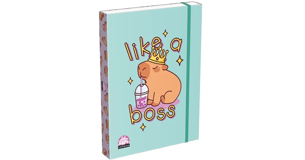 Végkiárusítás ICO Lizzysuli Lollipop Capybara mintás füzetbox A/4