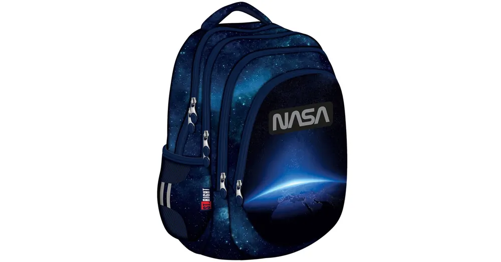 Olcsó St.Right NASA Blue Earth View ergonomikus iskolatáska, hátizsák BP06 43x32x20cm