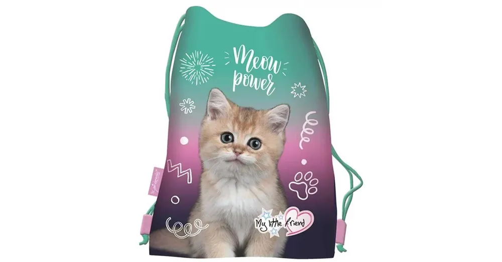 MLF Kitty Party cicás tornazsák, sportzsák 34x43cm Népszerű