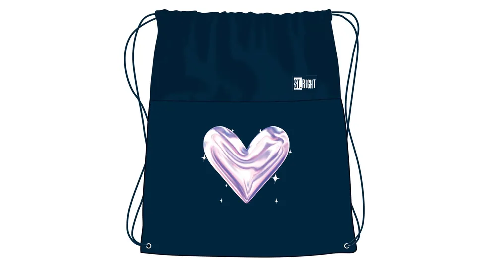 Szezonális akció St.Right Moonlight Heart tornazsák, sportzsák 34x43cm