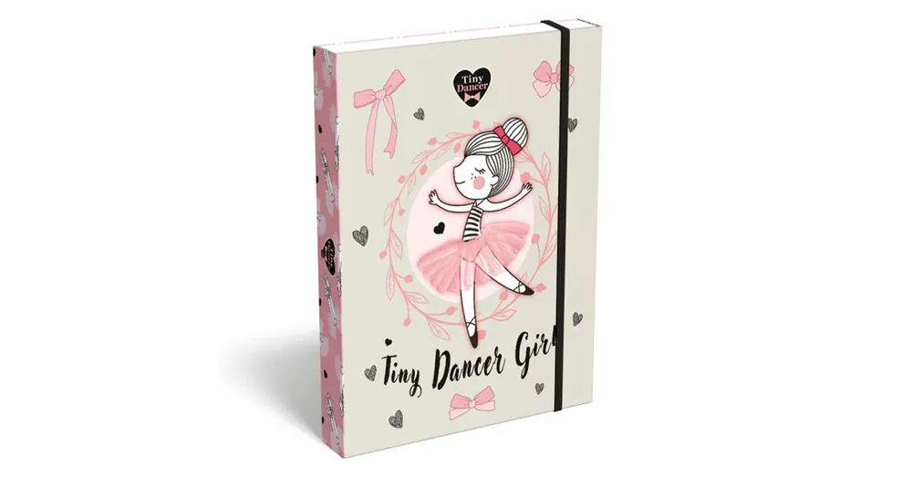Ajánlat ICO Lizzysuli Tiny Dancer Lovely Ballerina mintás füzetbox A/5