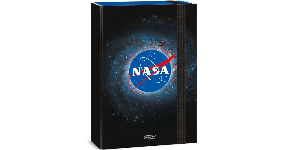 Árengedmény Ars Una NASA mintás gumis füzetbox A/4