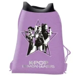 K-Pop Démonvadászok lila tornazsák Akciós ár