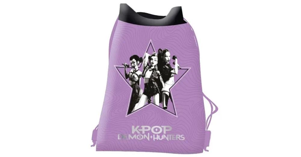 K-Pop Démonvadászok lila tornazsák Akciós ár