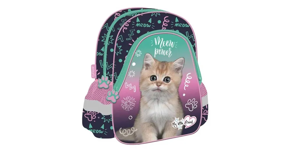 Biztonságos fizetés MLF Kitty Party cicás ovis hátizsák 25x30x10cm