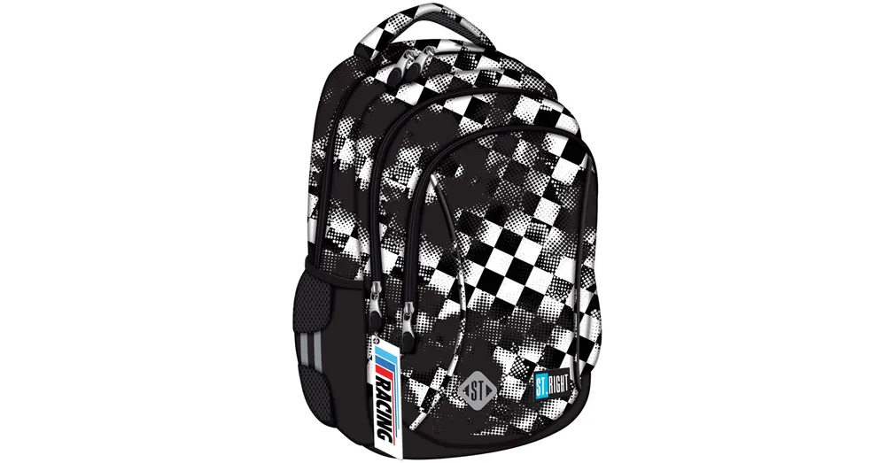 St.Right Race Check ergonomikus iskolatáska, hátizsák BP73 46x31x20cm Újdonság