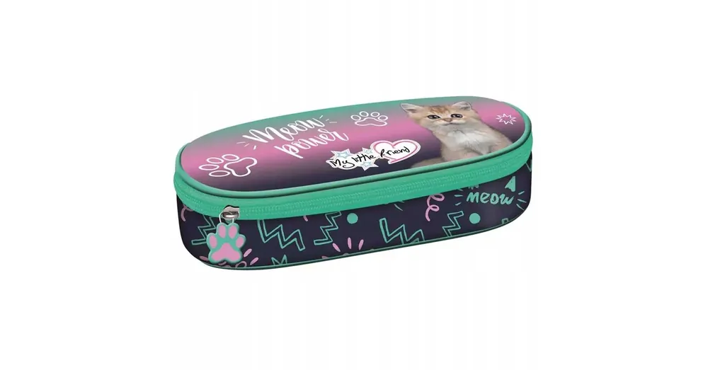 MLF Kitty Party cicás ovális tolltartó PC01 23x9,5x6cm Nézd meg most