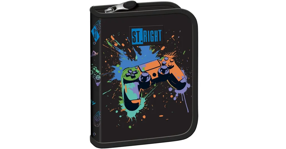 St.Right Game Controll Splash kihajtható tolltartó PC03 20,5x14x3,5cm Biztonságos vásárlás