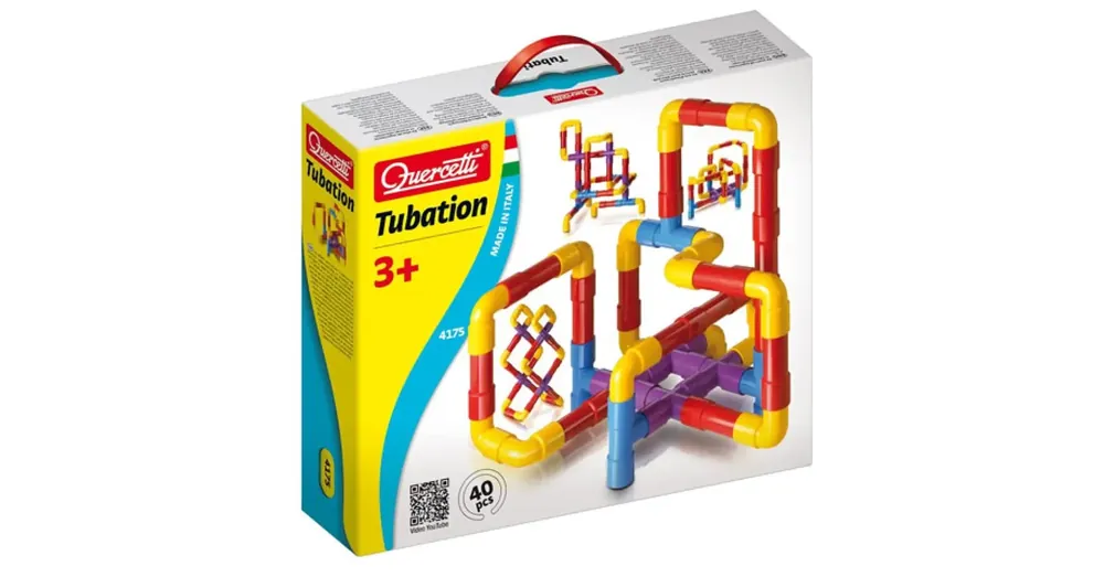 Csak ma Tubation csőépítő játék szett 40 db-os
