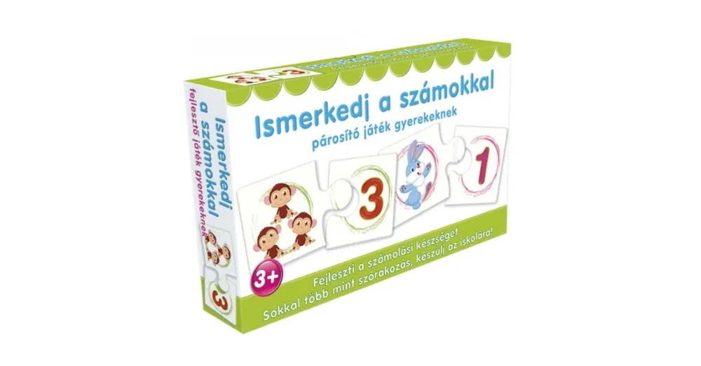 Árcsökkenés Ismerkedj a számokkal párosító játék