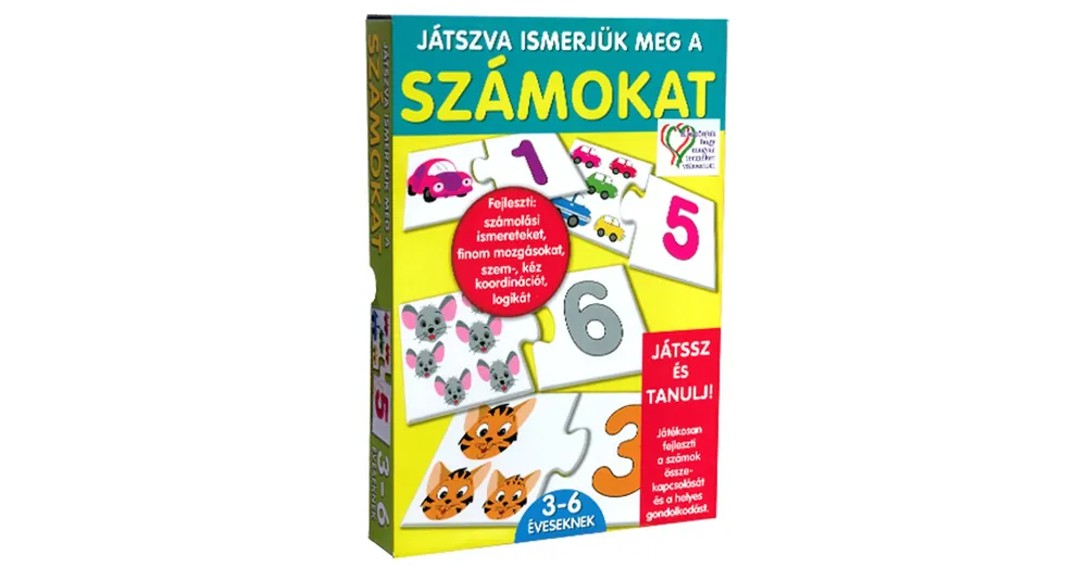 Játszva ismerjük meg a számokat Vásárlói kedvenc