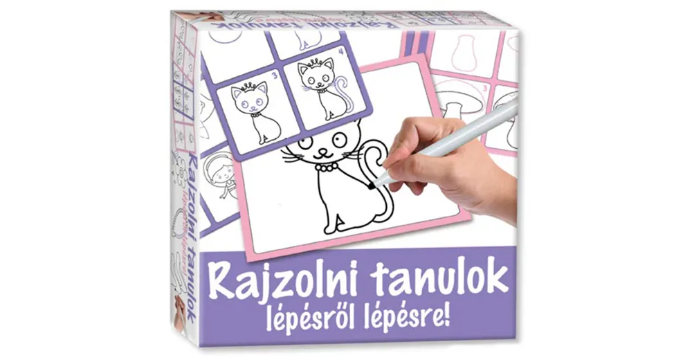 Újdonság Rajzolni tanulok lányos fejlesztő játék