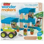Fisher-Price Wonder Makers tengerparti bungaló építő készlet 35 db-os – Mattel Gyors szállítás