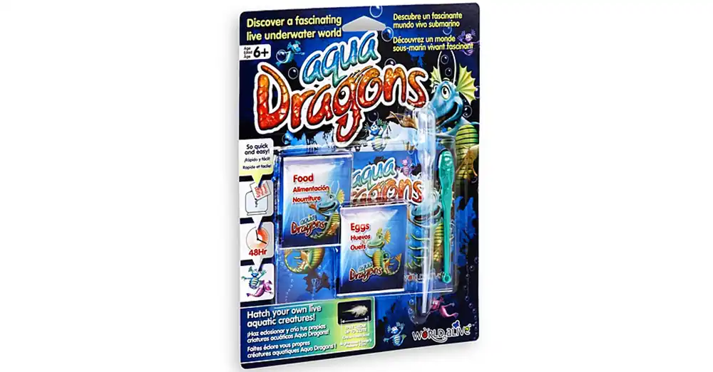 Prémium Aqua Dragons víz alatti élővilág tojás és élelem szett