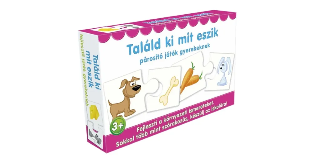 Találd ki mit esznek párosító játék Nézd meg most