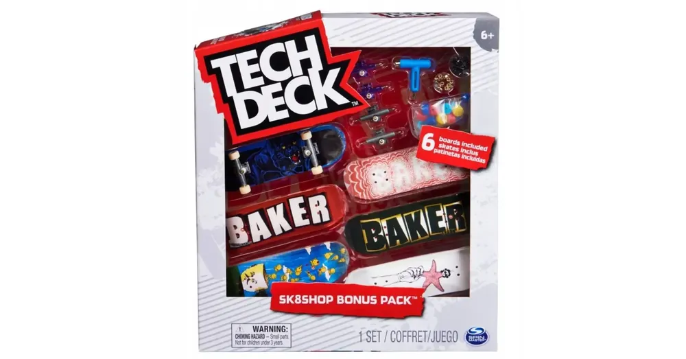 Kihagyhatatlan ajánlat Tech Deck Sk8shop Bonus Pack Fingerboard gördeszka csomag többféle változatban – Spin Master