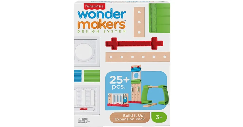 Fisher-Price Wonder Makers építő készlet 25 db-os – Mattel Különleges ajánlat