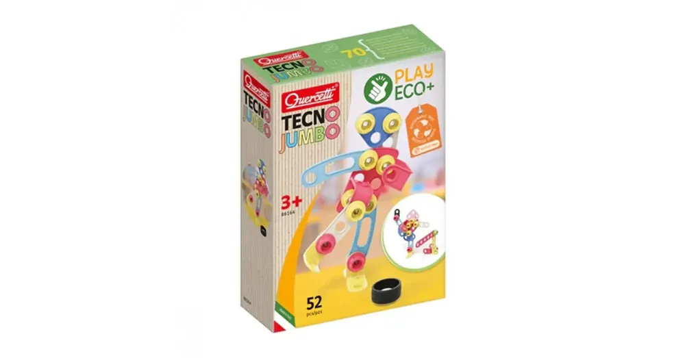 Különleges ajánlat Quercetti Play Eco Tecno Jumbo 52 db-os építőjáték