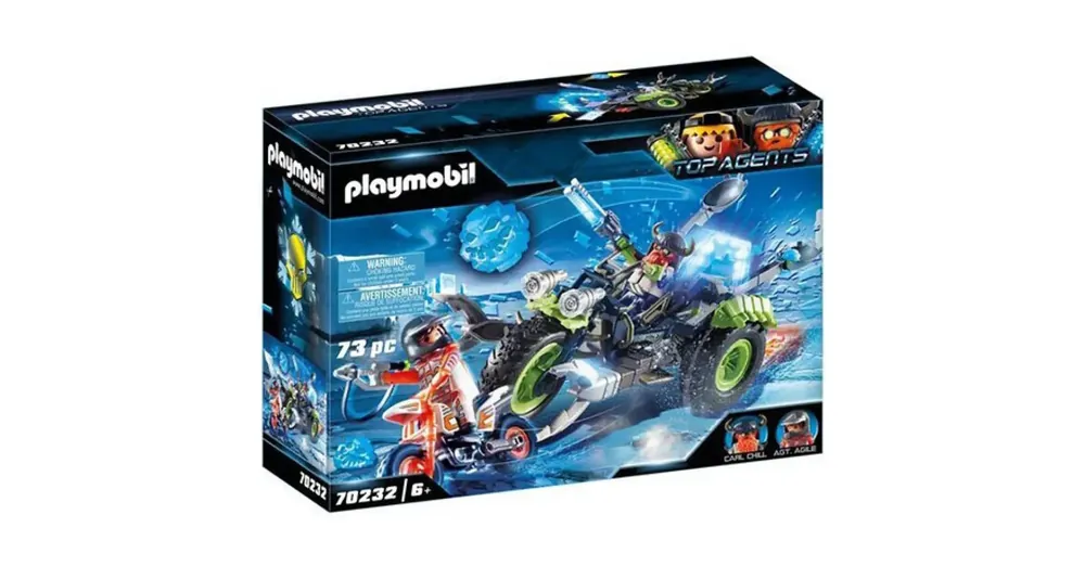 Playmobil Top Agents – ARCTIC REBELS Jég-Trike (70232) Rendeld meg most