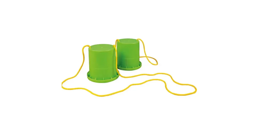 LENA Eco pot gólyaláb vödrös lépegető játék zöld színben Expressz szállítás