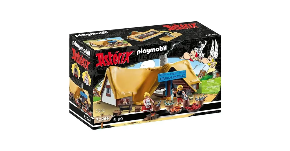 Playmobil Asterix – Unhygienix kunyhója (71266) Utolsó esély