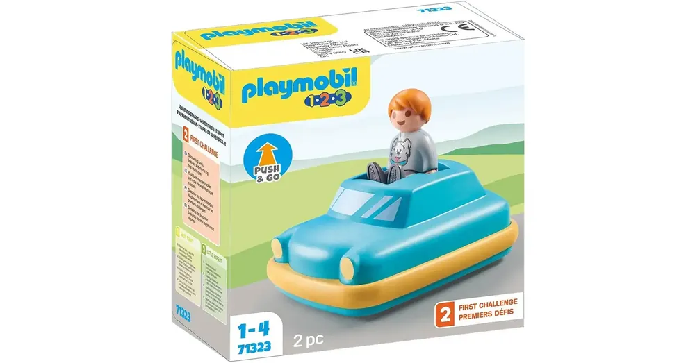 Népszerű Playmobil Push and Go autó (71323)