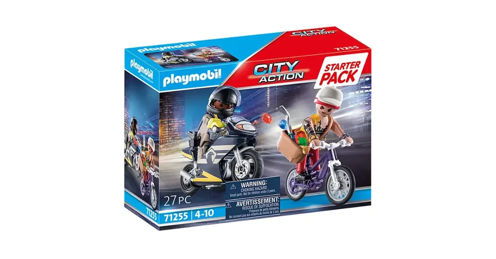 Ajánlat Playmobil Starter Pack – Biztonsági őr ékszertolvaj (71255)