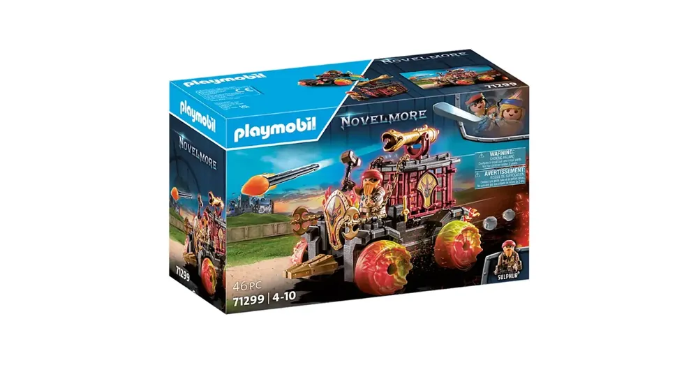 Playmobil Burnham Raiders – Tüzes harcikocsi (71299) Bestseller