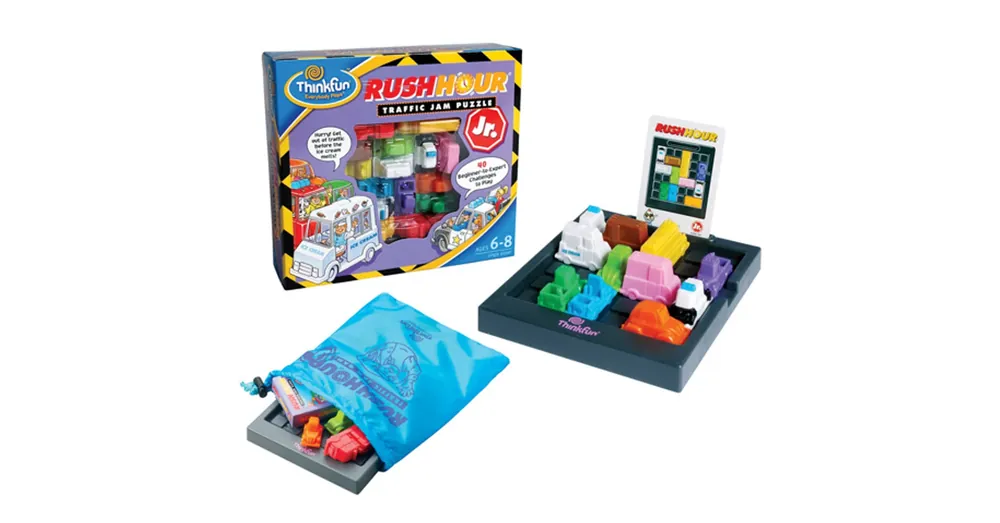 Olcsóbb Rush Hour Junior – Csúcsforgalom logikai játék – Thinkfun