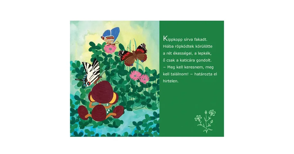 Kipkopp a fűben diafilm Azonnali szállítás